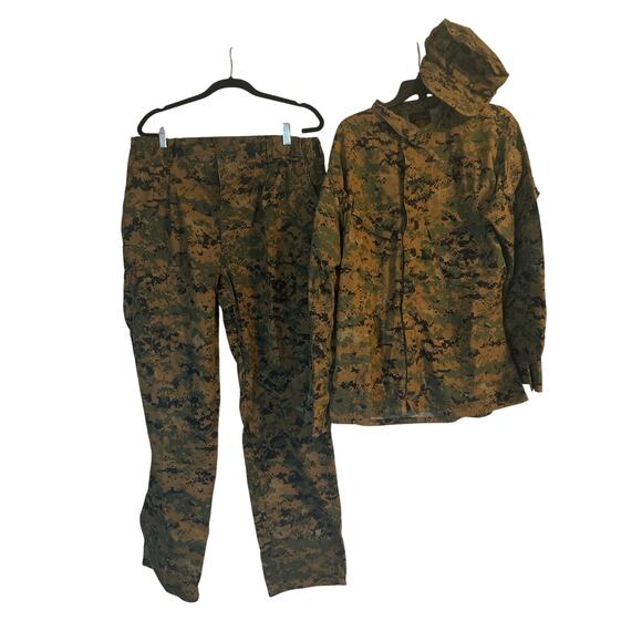 GUC Propper International Corp. 3 Pc Marine Corp Camo Set Size Large - Picture 1 of 7